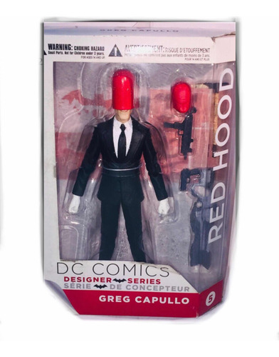 Red Hood Figura 7 Greg Capullo Dc Collectibles Sellado (Reacondicionado)