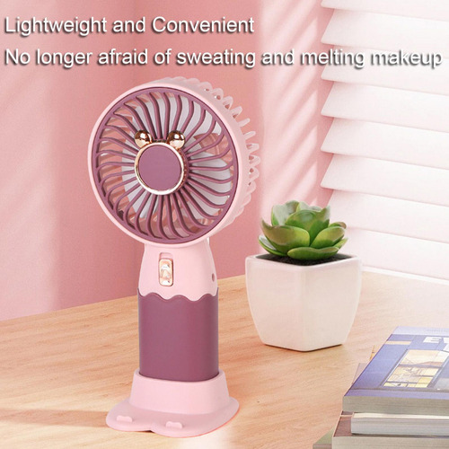 Ventilador Usb Ventilador De Mano Adorable Ventilador De Mes
