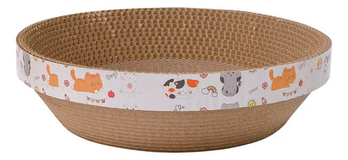 Rascador Redondo Extra-grande Para Gatos Con Catnip 45*9cm