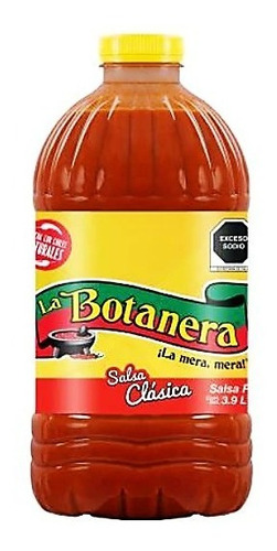 Salsa La Botanera Clasica Galon De 4 Litros
