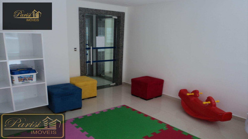 Imagem 4 de 17 de Apartamento Com 2 Dorms, Tupi, Praia Grande - R$ 332.000,00, 75,9m² - Codigo: 60 - V60