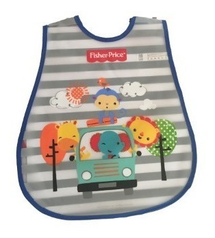 Imagen 3 de 3 de Set 2 Baberos Para Bebé Niños Fisher Price Nuevo Original