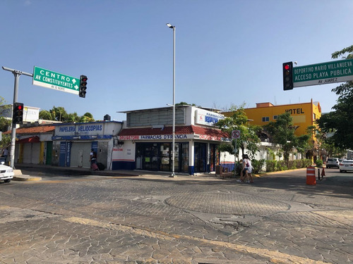 Terreno En Esquina, Centro De Playa Del Carmen, Q. Roo
