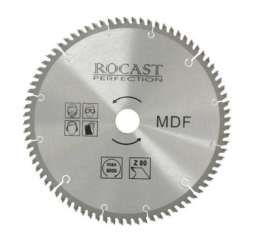 Lâmina De Serra Circular P/ Mdf 300mm X 96 Dentes