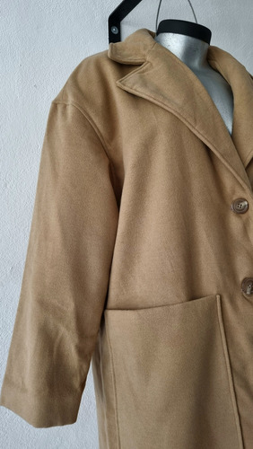Abrigo Largo Botones Saco Chaqueton Mujer Talla Extra Xxl