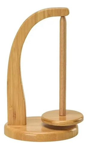 Soporte De Bobina Giratorio De Madera N5, Tejido A Mano De A