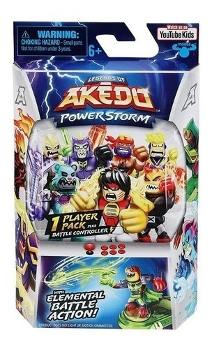 Legends Of Akedo Powerstorm Mini Guerrero Al Azar