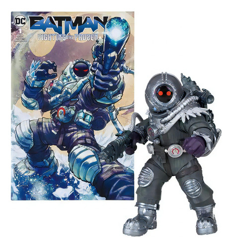 Figura de acción  Mr Freeze Batman Fighting The Frozen DC DIrect Batman de McFarlane Toys