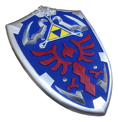 Imagen 1 de 9 de Escudo Legend Of Zelda Link Hylian Hyrule Triforce Foam 