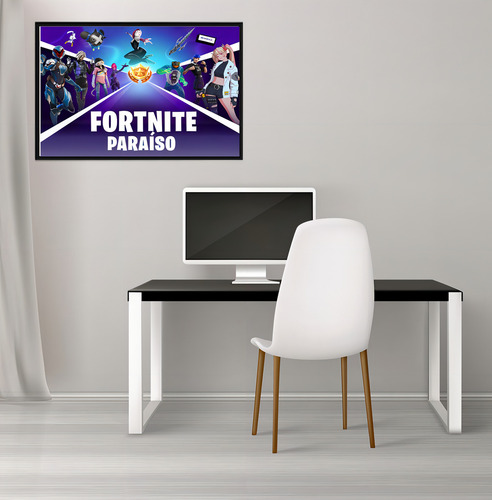 Fortnite Paraíso - Arte C - Superpôster Game Master, de Editora Europa. Editorial Editora Europa, capa mole em português, 2022