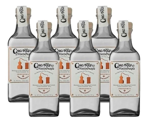 Gargantua Aguardiente Torrontés Caja X 250cc X 6 U. Enotek