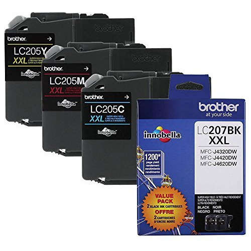 Brother Lc207 black Ink Individual Pack Con Super High Yie.