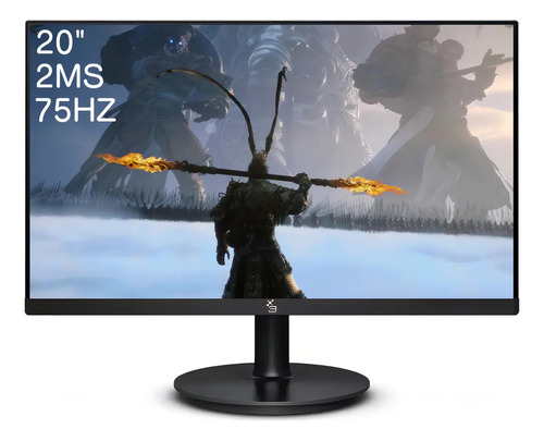 Monitor Gamer 3Green 20" LED 75 Hz HD Preto