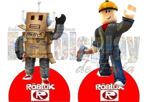 Roblox - Kit 10 Display Mesa Festa Decoração 20cm