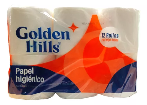 Papel Higienico Humedo Golden Hills