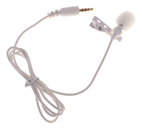 Imagem 3 de 9 de Microfone De Microfone De 3,5 Mm Com Clipe De Colarinho Para