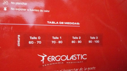 Chaleco Espaldera Correctora Calidad Premiun Ergolastic