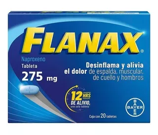 Flanax 275 Mg 20 Tabletas