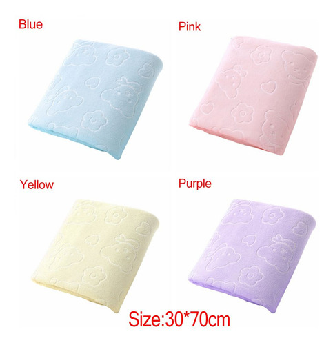 Toallas De Baño Para Cuerpo Seco, Paño De Ducha, Microfibra