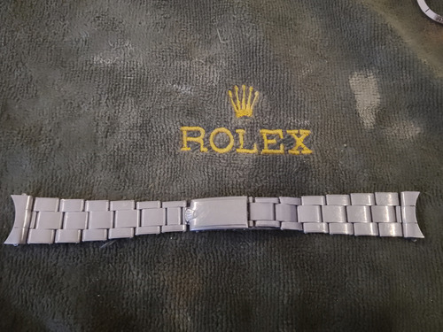 Brazalete Rolex Logo Grande Año 1958 Remache Modbrevete 19mm