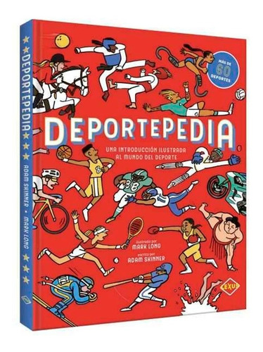 Libro Deportepedia Enciclopedia Infantil Ilustraciones