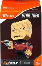 Comprar Mega Kit Construx Kubros Star Trek Capitán Picard Construcci