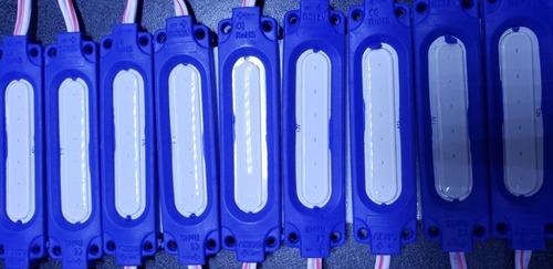 200 Módulos Plasma Tipo Chip 6 Led Cob 5730 Azul Encapsulado (Usado)