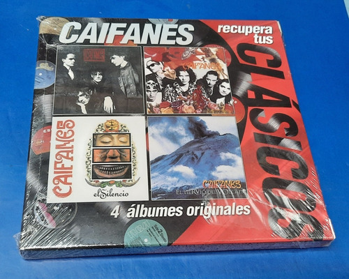 Caifanes - Recupera Tus Clasicos 4cds New Sellado Ed Mex Jcd