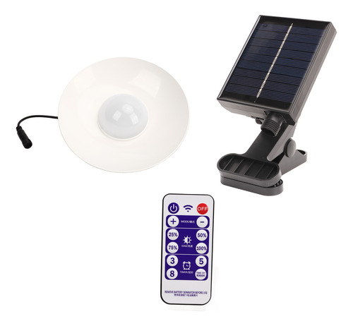 Luz Led En Voladizo Para Patio, Alimentada Por Energía Solar