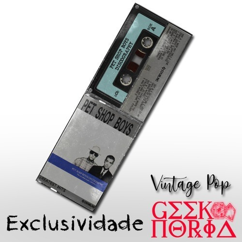 Marcador Magnético Vintage Tape Pop - Pet Shop Boys