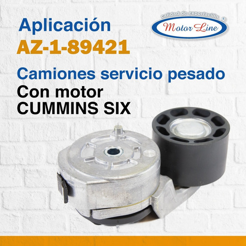 Imagen 5 de 9 de Polea 89421 / Diámetro 74mm Ancho 46.3mm / Cummins Isx