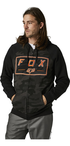 Imagen 3 de 3 de Buzo Fox Racing - Badger Camo Zip