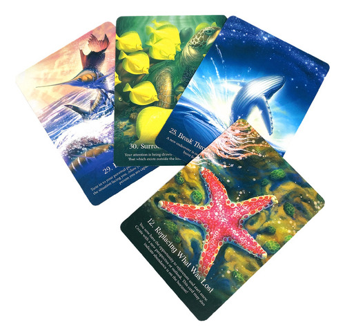 Cards Whispers Of Ocean Oracle Cards Juegos De Mesa De Adivi