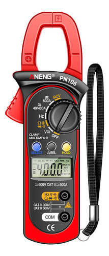 Pinza Amperimétrica Digital Aneng Pn106, Pinza Multímetro Au