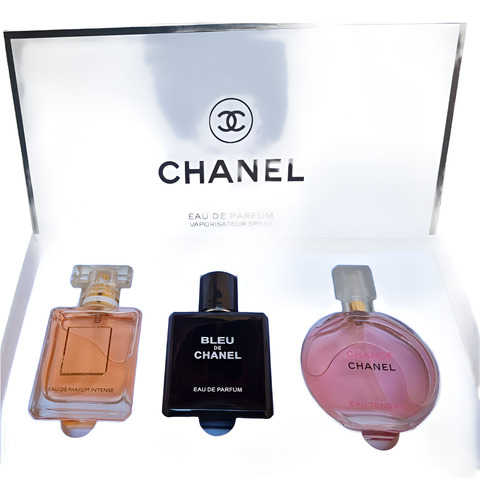 Set Chanel X 3 Perfumes Unisex Edicion Limitada
