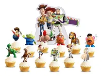 Comprar Topper Cupcake Adorno Pinchos Muffins X12 Toy Story 1 Amarillo Toy Story