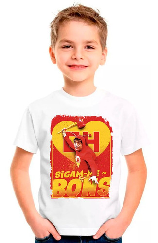 Camiseta Chapolin Branca Infantil06