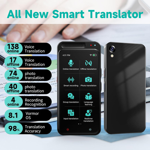Dispositivo Traductor De Idiomas Sin Conexión/foto