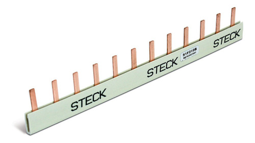 Puente Peine Unipolar Steck P/ Termica 57 Polos 1 Metro 1x57