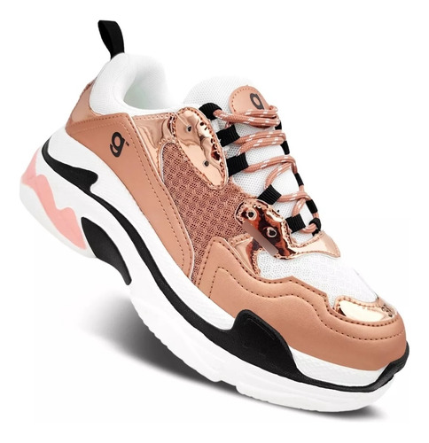 Imagen 2 de 9 de Zapatillas Gummi Balen Mujer Sneakers Urbana Livianas Moda