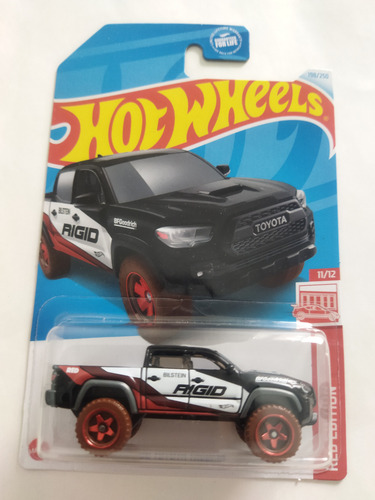 Hot Wheels 20 Toyota Tacoma Red Edition 11/12 Camioneta Ca9 Negroj