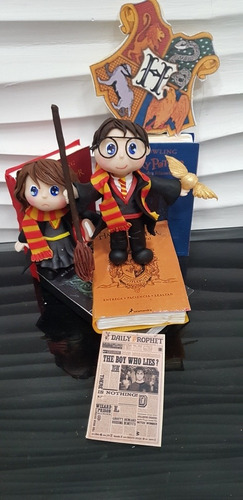 Adorno Set De Harry Potter Con Hermione Entrega Inmediata