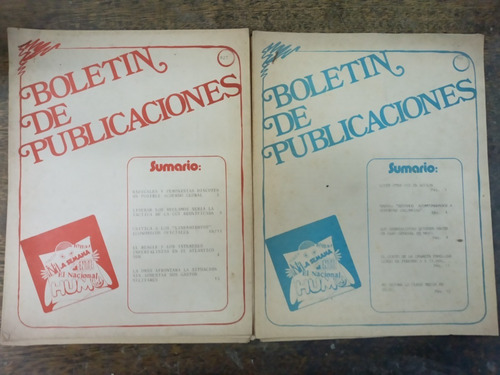 Boletin De Publicaciones Nº 920 926 927 933 * 4 Ejemplares *