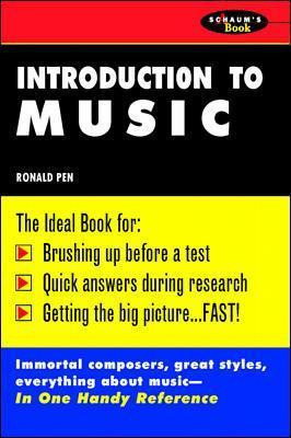 Libro Schaum's Outline Of Introduction To Music - Ronald ...