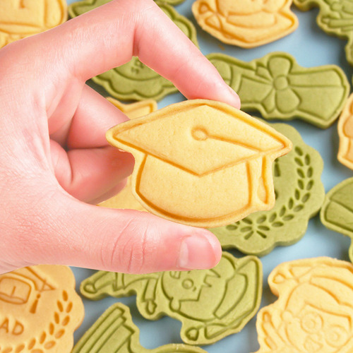 Molde De Graduación, Herramientas Para Hornear Navideñas, Má