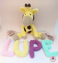 Comprar Kit Nacimiento Cartel Nombre 4 Letras + Muñeco De Apego 30cm