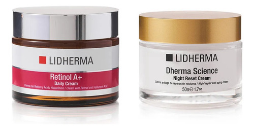 Kit Retinol A+ Daily Cream + Dherma Science Night Lidherma