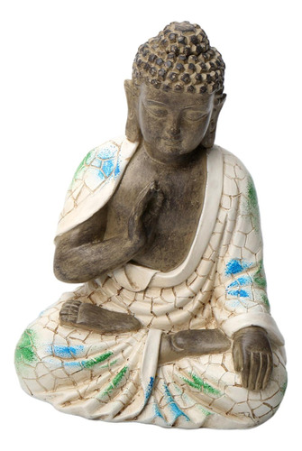 Estatua De Buda Escultura Decorativa Resina Pequeña