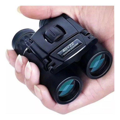 Binoculares Plegables Hd Con Zoom 40x22, Minitelescopio Bak4