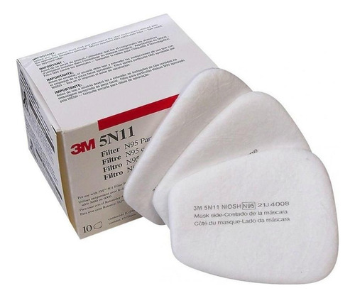 Filtro Para Partículas 3m 5n11 N95 Protección Respiratoria 